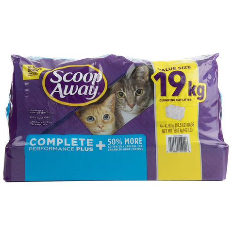 Scoop Away Complete Performance PLUS Cat Litter 19kg - Auzzistore