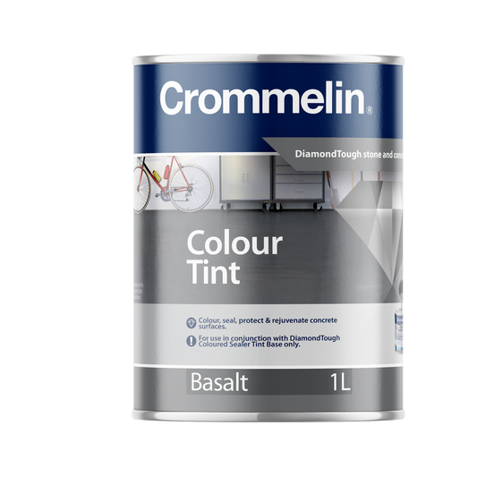 Crommelin 1L Basalt DiamondTough Colour Tint - Solvent Based - Durable