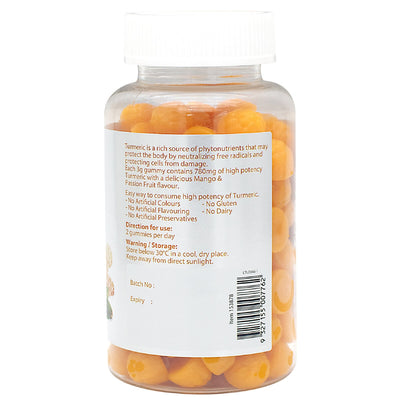 True Blue Turmeric Gummies – 300g | Natural Anti-Inflammatory Supplement