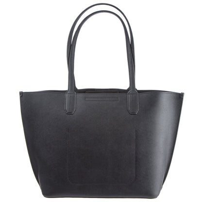 DKNY Brook Solid Tote Bag Black Gold