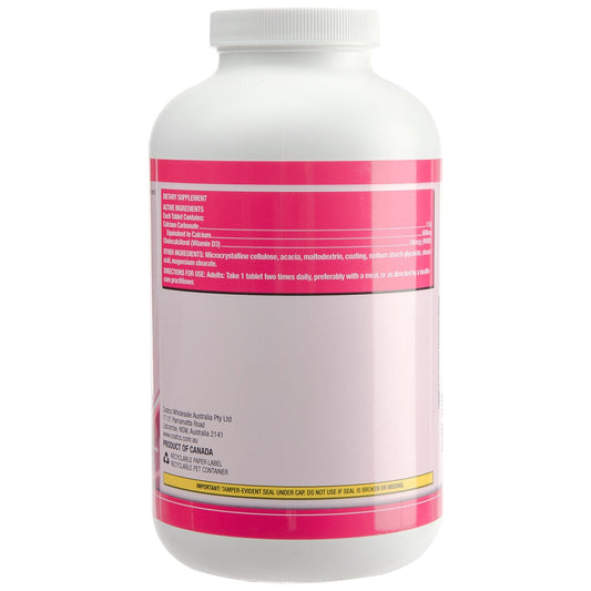 Kirkland Signature Calcium 600mg + D3 500 Tablets – view 2