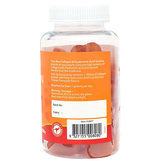 True Blue Collagen with Hyaluronic Acid Gummy 300g – view 2