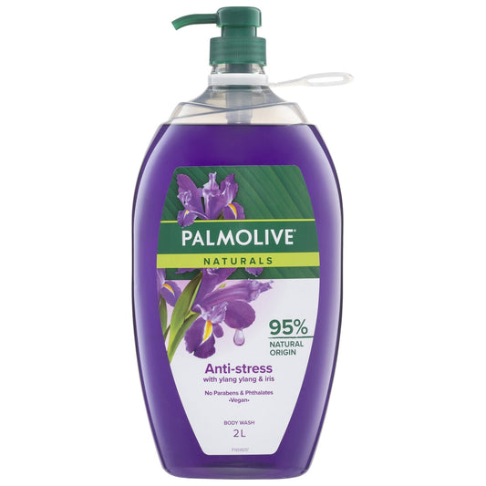 Palmolive Men Shower Gel 2L Anti Stress, 95% Natural, Lavender & Ylang Ylang Oils