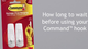 Command Medium Wire Hooks - 30mm x 75mm - Plastic - Damage-Free - 2 Pack
