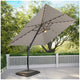 Seasons Sentry By Atleisure Solar LED Cantilever Umbrella – view 2