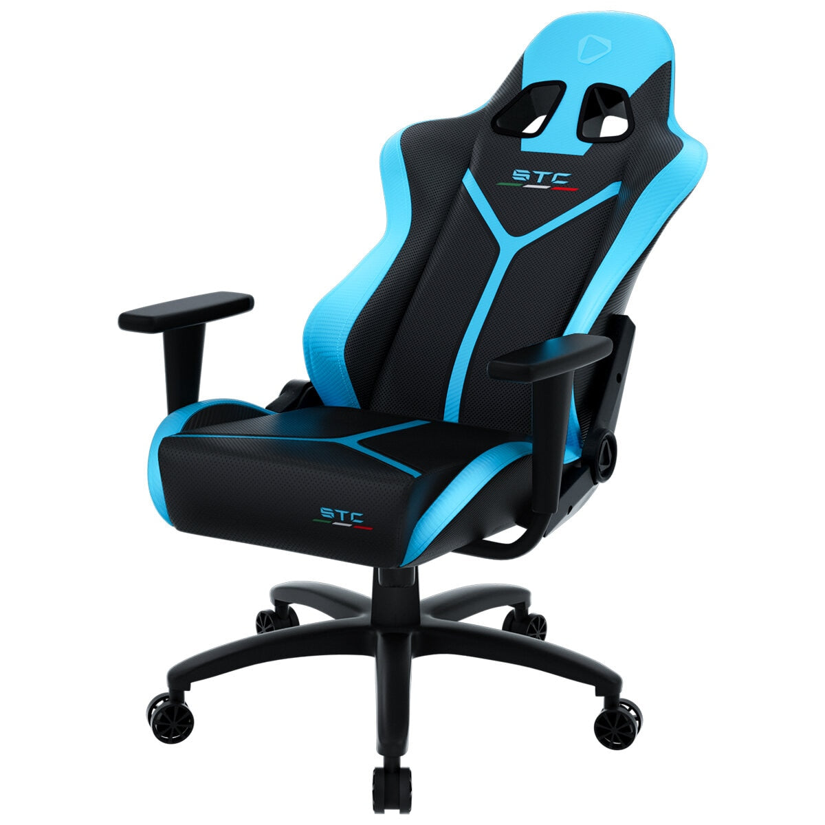 ONEX STC Tribute Hardcore Gaming Chair Blue Black