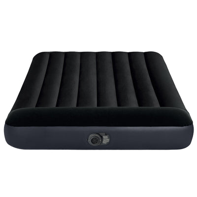 Intex Dura-Beam Double Airbed Durable with Built-In Electric Pump 64148NZ
