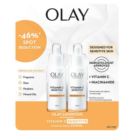Olay Vitamin C Sensitive Serum 2 x 30ml – view 2