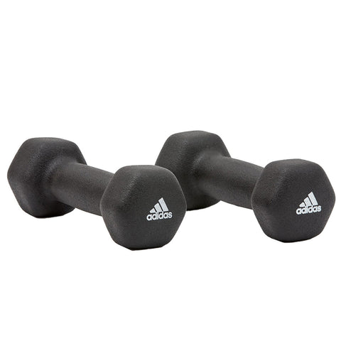 Adidas 1kg Dumbbell Set - Neoprene Coated for Strength Training - Auzzistore