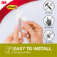 Command White Adhesive Sawtooth Picture Hanger 3 Pack - Plastic - Damage-Free