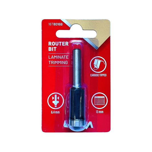 Ultra Flush Trim Router Bit 13mm Diameter Tungsten Carbide Durable - Auzzistore