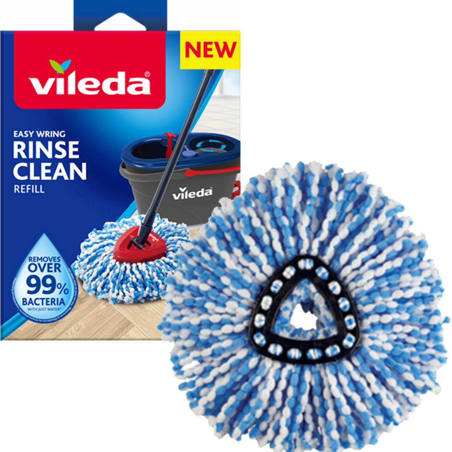 Vileda Easy Wring Rinse Clean Spin Mop Refill