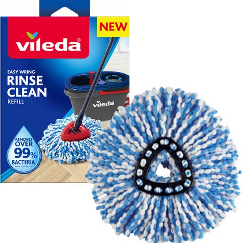Vileda Easy Wring Rinse Clean Spin Mop Refill - Auzzistore