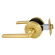 Gainsborough Avant Alba Satin Brass Passage Lever Set - 145mm x 64mm - QuickFix Installation