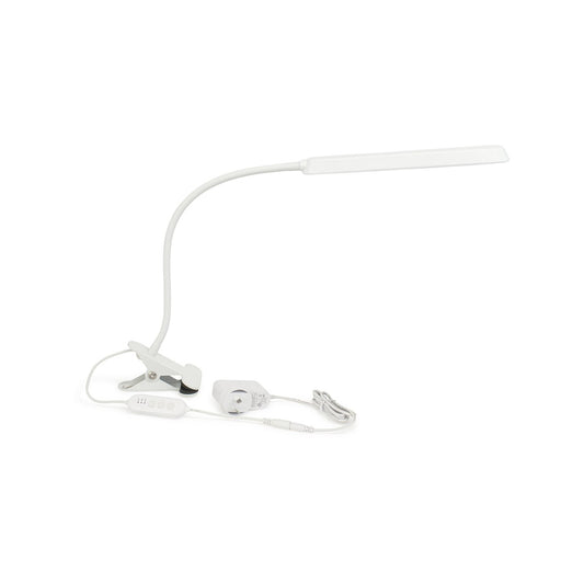 Home Grown Indoor Clip on Grow Light with Timer - 370mm - White - Adjustable Brightness - Compact Design - Auzzistore
