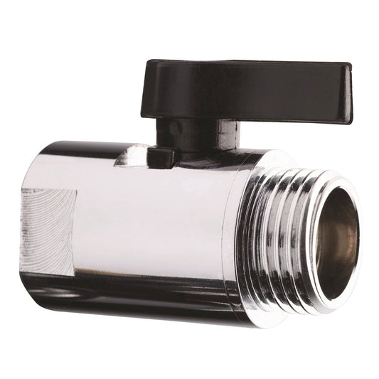 Flexispray Trickle Switch - Chrome - Brass - Easy Flow Control - Auzzistore