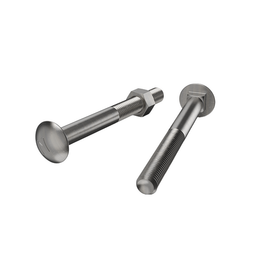 Zenith Cup Head Bolt - M12 x 120mm - Stainless Steel 304 - Rust Resistant - Auzzistore
