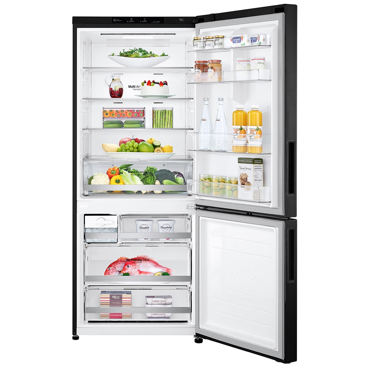 LG 420L Bottom Mount Refrigerator GB-455MBL