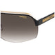 Carrera Topcar 1/N Men's Sunglasses | Oversized Teardrop Frames, Lightweight Polyamide, Contrasting Brow Bar, Prominent Temples – view 5