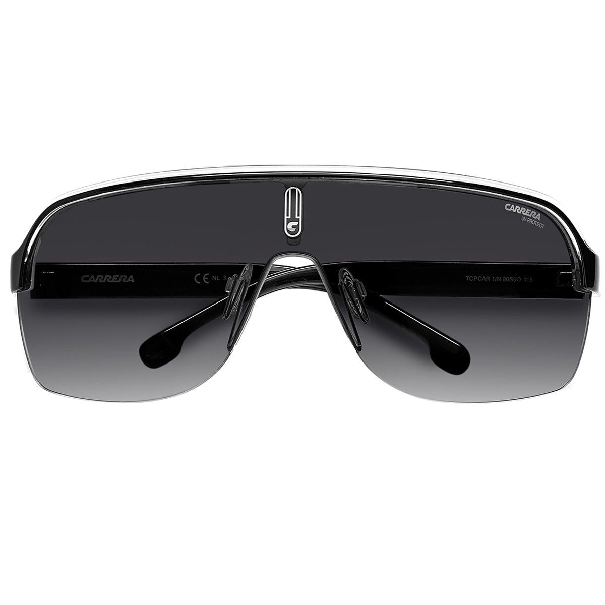 Carrera Topcar 1/N Men's Sunglasses Black White
