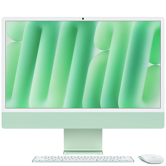 Apple iMac 24 Inch Retina 4.5 Display M4 Chip 8 Core GPU 16GB 256GB SSD Green - Auzzistore