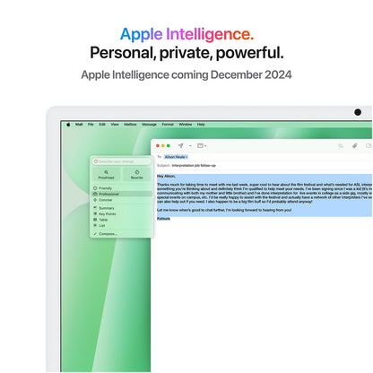 Apple iMac 24 Inch Retina 4.5 Display M4 Chip 8 Core GPU 16GB 256GB SSD Green