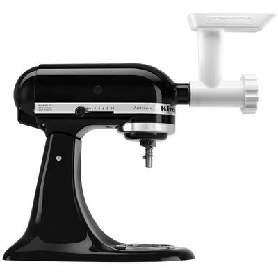 KitchenAid Food Grinder Attachment 5KSMFGAA White Stainless Steel Plates