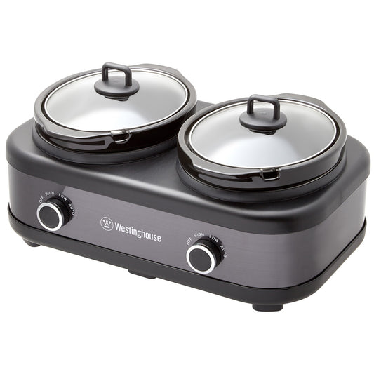 Westinghouse Slow Cooker With Auto Function 2 x 2.5L WHSC06KS – view 2 - Auzzistore