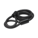 Syneco 1.2m Security Cable Lock - PVC Coated - Easy Storage - Black