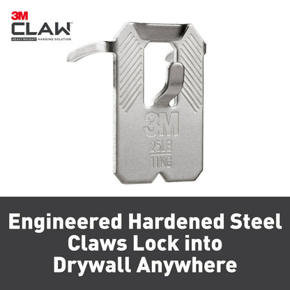 3M CLAW Drywall Picture Hangers - 10 Pack