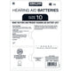 Kirkland Signature Hearing Aid Batteries Size 10 2 x 48 Pack – view 2