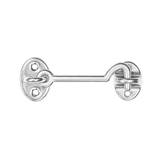 Pinnacle 75mm Stainless Steel Cabin Hook - Secure Hold - Durable Steel - Auzzistore
