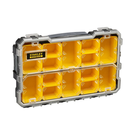 Stanley Fatmax Pro 2/3 Shallow Organiser - 16 Removable Cups - 270mm x 70mm x 440mm – view 2 - Auzzistore