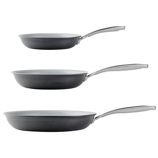 Tramontina Hard Anodised Frypan 3 Piece Set – view 2