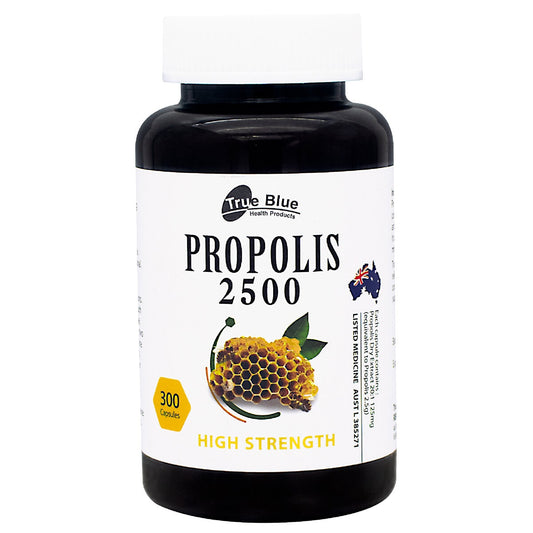 True Blue Propolis 2500mg 300 Capsules – view 2