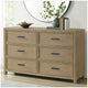 Universal Broadmoore Oaklynn 6 Drawer Dresser – view 2