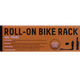 Storease Wall Storage System Roll on Bike Rack - Black - 670mm x 130mm x 110mm - Wall-Mountable - Adjustable Arm