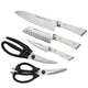 Schmidt Brothers Knives and Shears 5 Piece Set White – view 3