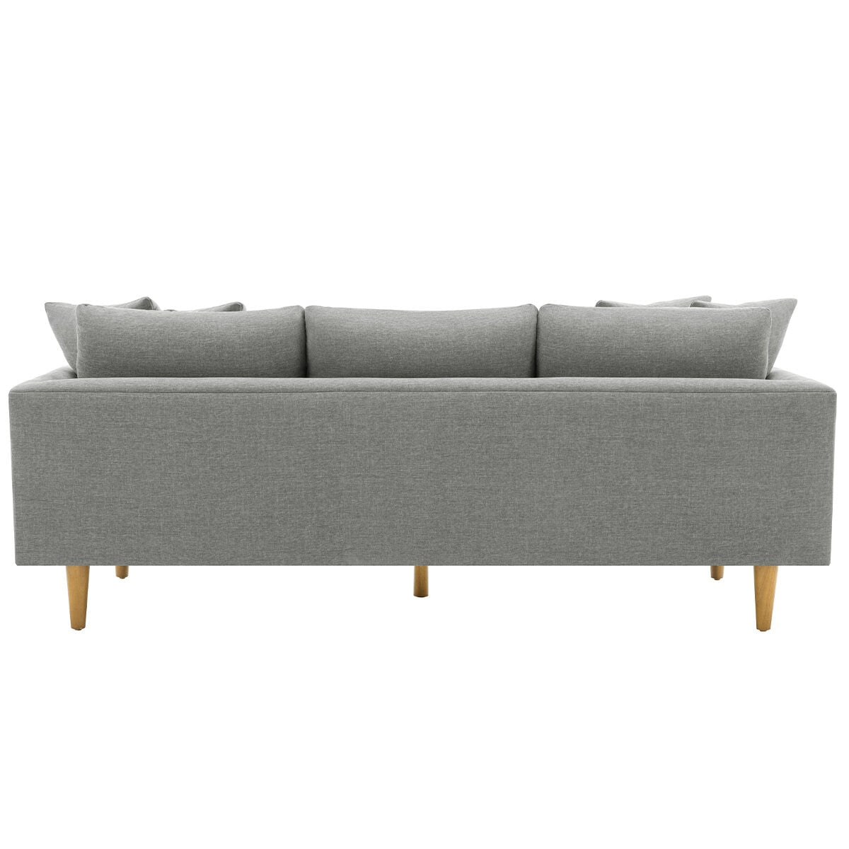 VDL Designs Crown Fabric Sofa Light Grey