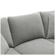 VDL Designs Crown Fabric Sofa Light Grey – view 8