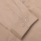 DEWALT Khaki Granite Long Sleeve Button Up Shirt L - Moisture Resistant, Durable