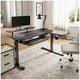 Eureka Ergonomic L Shaped Electric Standing Desk Right Side – view 3