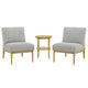 Thomasville Fabric Chair And Accent 3 Piece Table Set – view 2