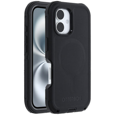 OtterBox Defender MagSafe iPhone 16 Case MPA-77-95961 | 7X Military Standard Drop Defense, MagSafe Magnets, Phone Strap Anchors