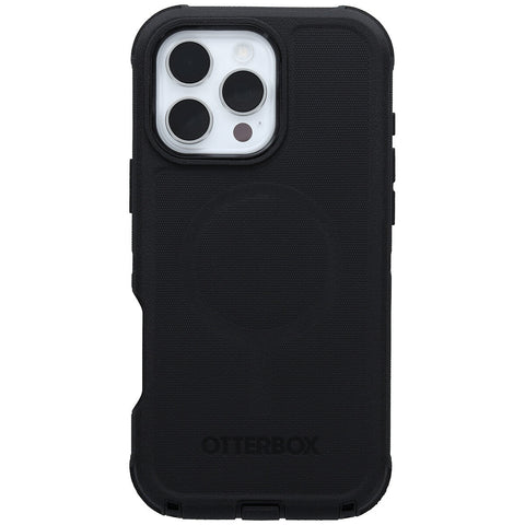 OtterBox iPhone 16 Pro Max Ultra-Slim Defender Case with Magnets Black 77-95989