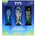 TYR Junior Boys Swim Goggles – 3 Pack (Anti-Fog & UV Protection)