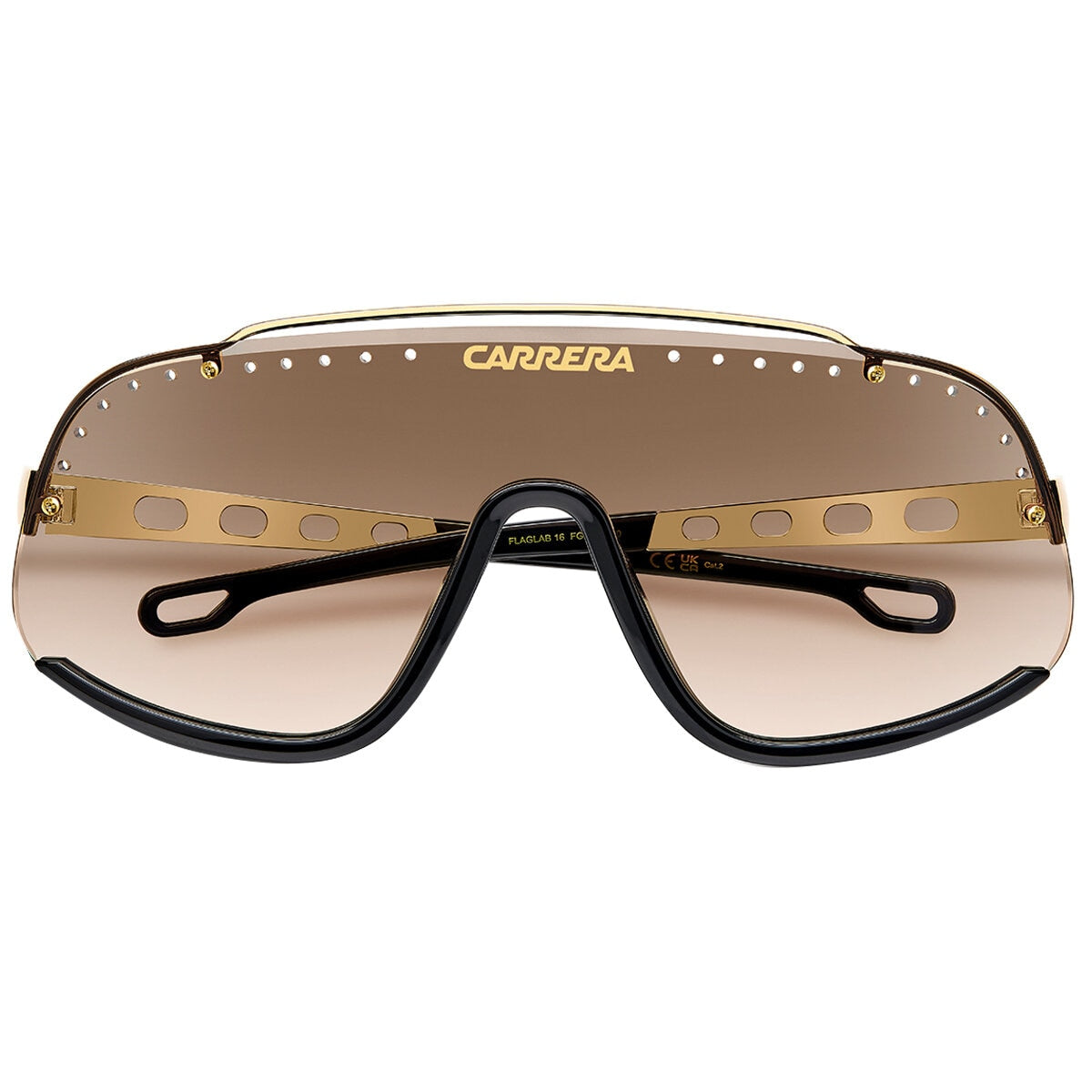 Carrera Flaglab 16 Women's Sunglasses Black/Brown/Green