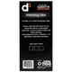 d3 K6.0 Kinesiology Tape 50mm x 6M x 3 Tapes Black – view 4