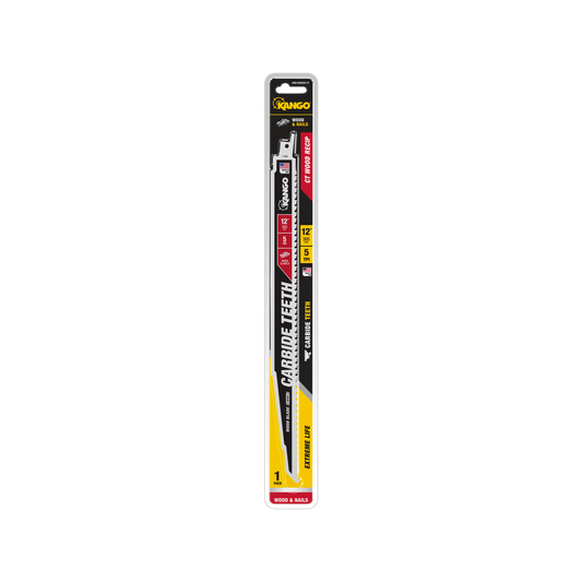 Kango 12" 5 TPI Carbide Teeth Wood Reciprocating Blade - 1 Pack