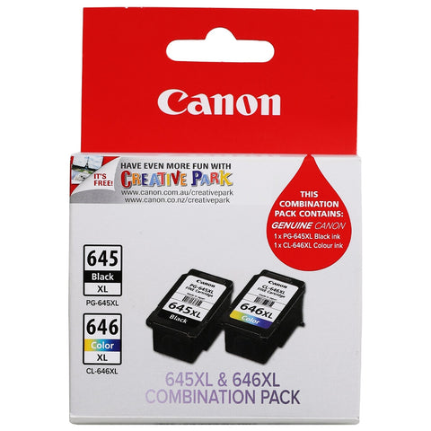 Canon Combination Ink Pack PG645XL And CL646XL - Auzzistore
